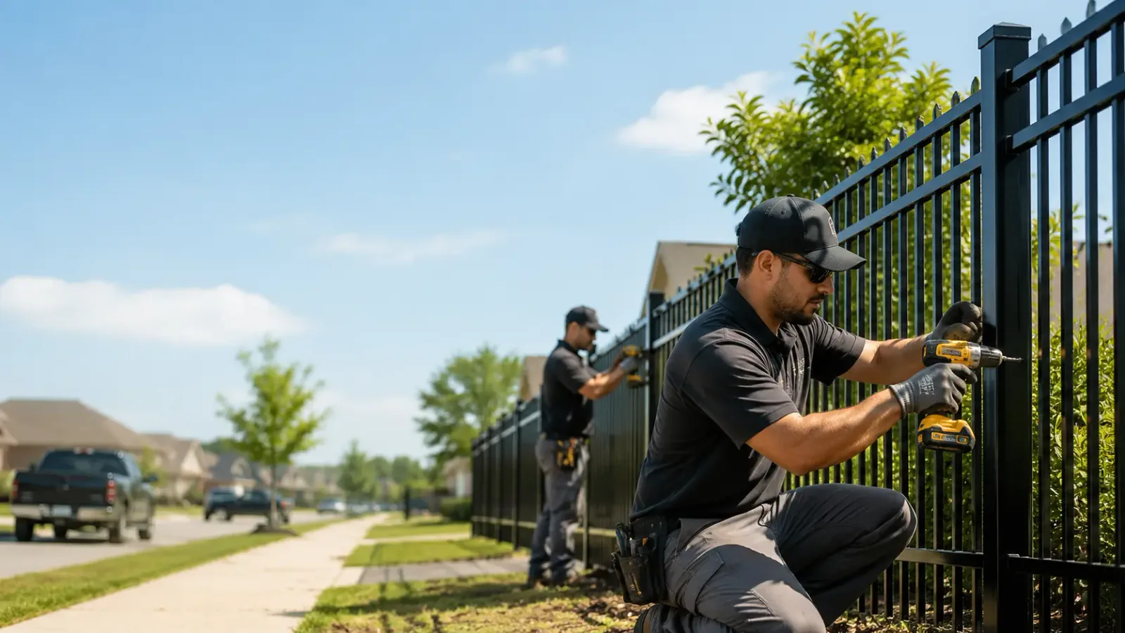 Metal Fence Installation in Port Mansfield, TX